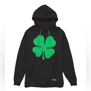 TIPSY ELVES unisex FOUR-LEAF CLOVER HOODIE